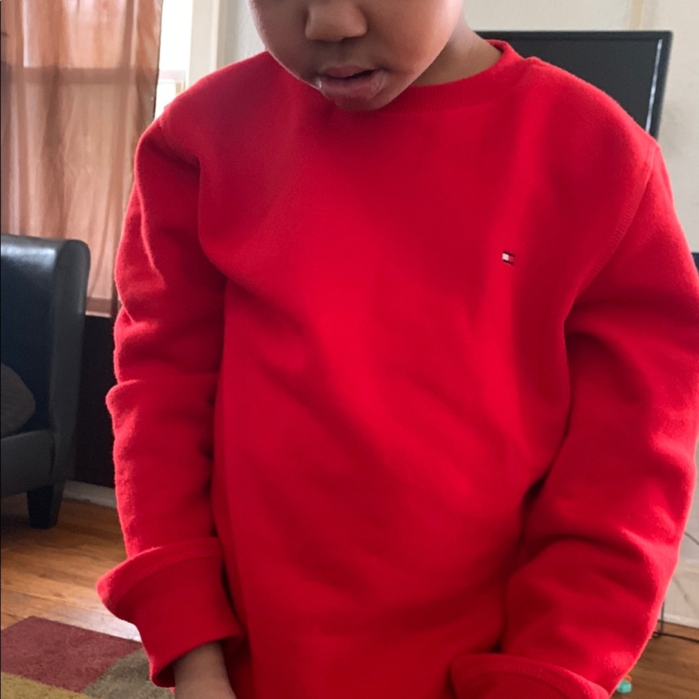 Tommy Hilfiger Red Sweatshirt-Boys